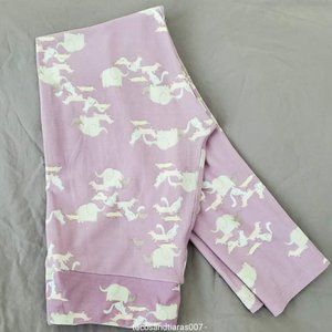 LulaRoe OS Leggings LAVENDER WITH ANIMALS